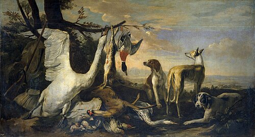 Hunting and dogs, 1601, Pieter Boel