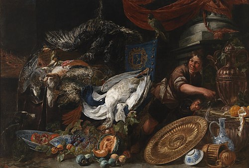 A Larder, 1601, Pieter Boel