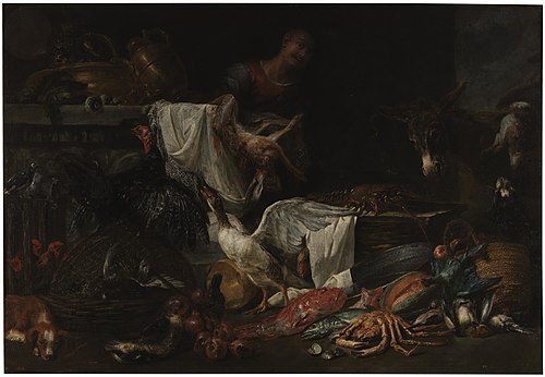 A Larder, 1601, Pieter Boel