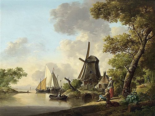 Summer Landscape, 1750, Jan van Os