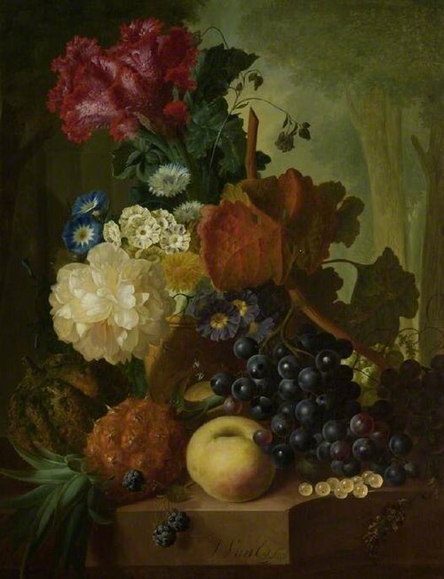 A vase of flowers, , Jan van Os