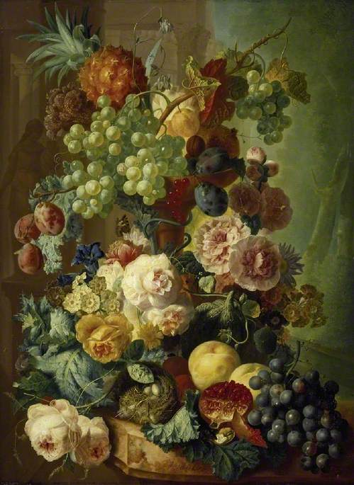 Fruits and flowers, , Jan van Os