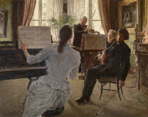 Trio, 1891, Charles Mertens
