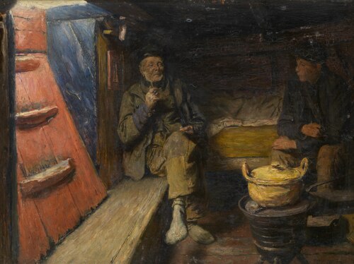 Saloon, 1893, Charles Mertens