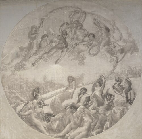 Allegorie van de liefde, 1909, Charles Mertens