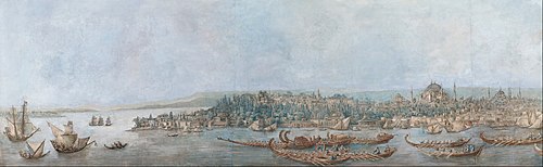 Panorama of Sarayburnu, , Louis-François Cassas