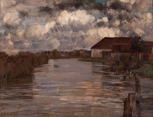 Autumn at the Amper, 1909, Bernhard Buttersack