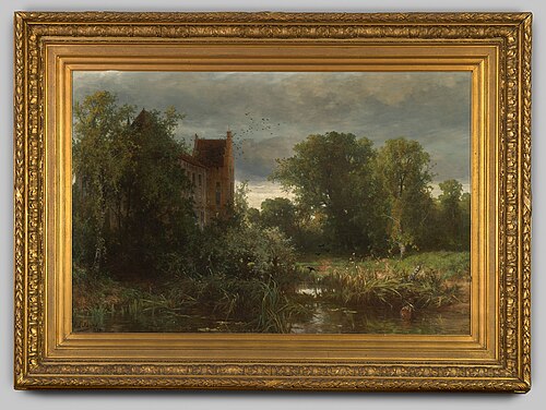 Kasteel Vorden, 1871, Johannes Warnardus Bilders