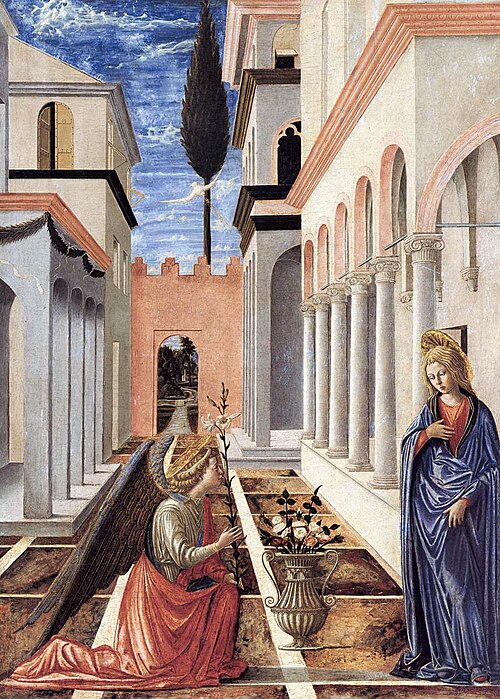 The Annunciation, 1448, Fra Carnevale