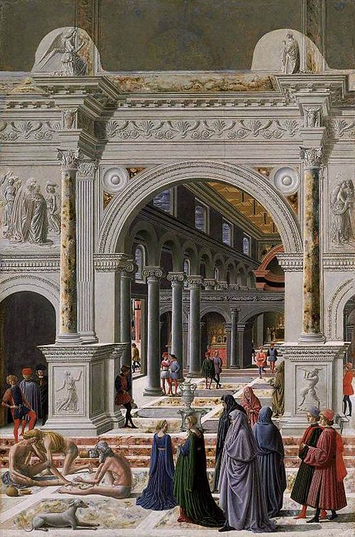 The Presentation of the Virgin in the Temple, 1443, Fra Carnevale
