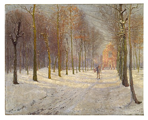 L'Église Sainte-Cathérine à Wondelghem (Gand), 1901, Georges Buysse