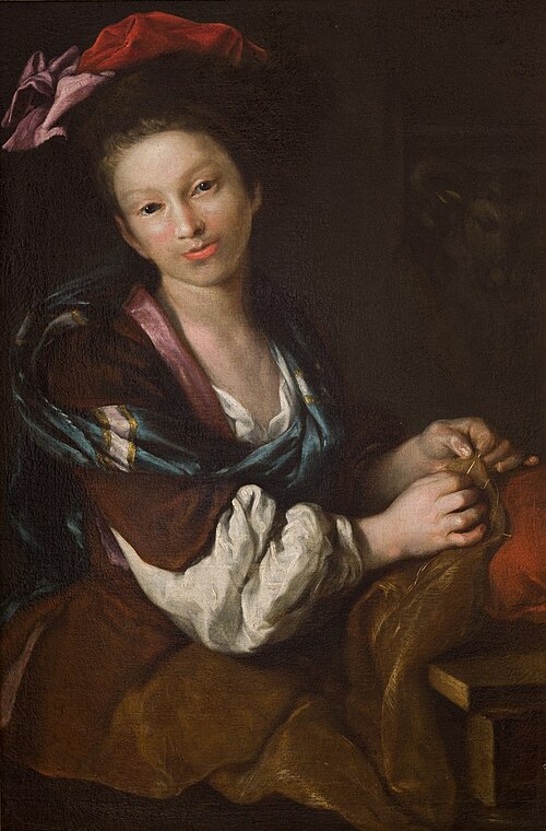 Sewing Woman, , Antonio Amorosi