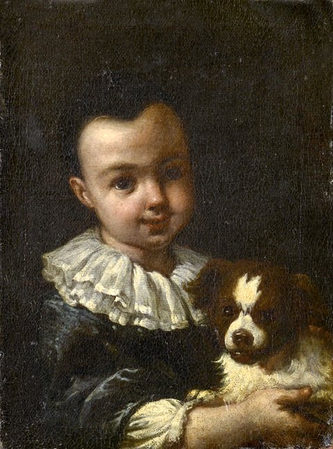 A Boy with a Dog, 1750, Antonio Amorosi