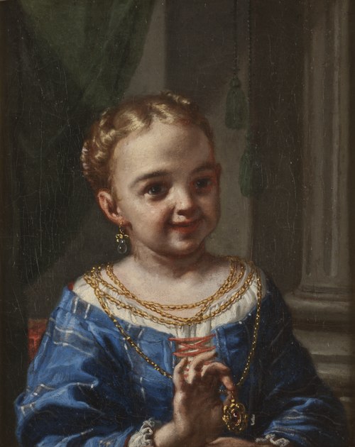 Fillette avec bijoux, 1695, Antonio Amorosi