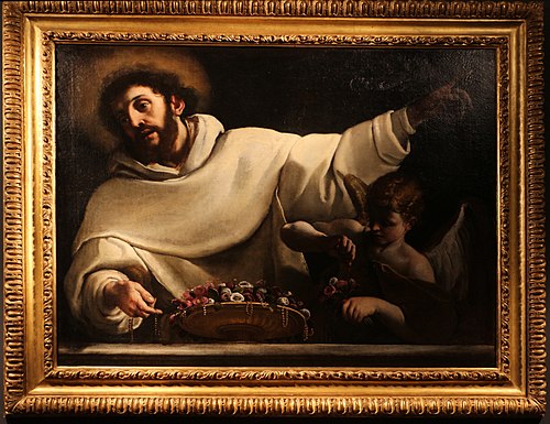 St Dominique and an Angel, , Alessandro Tiarini