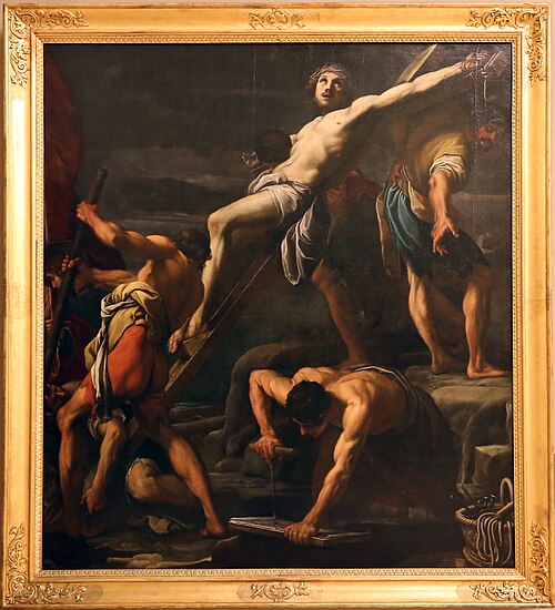 The Raising of the Cross, 1622, Alessandro Tiarini