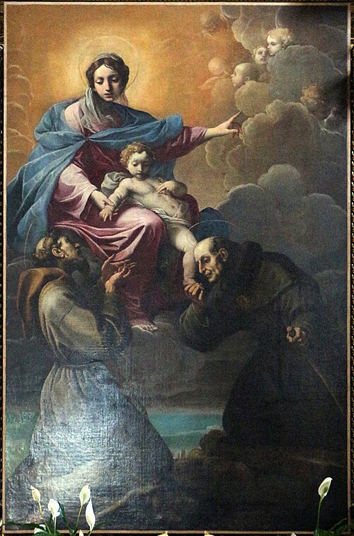 madonna coi ss. farncesco e bernardino da siena, , Alessandro Tiarini