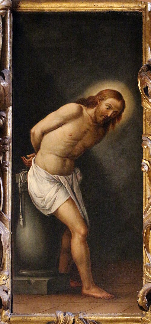 cristo alla colonna, 1668, Alessandro Tiarini