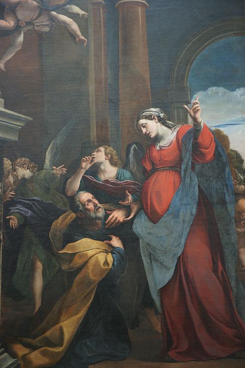 Le Repentir de saint Joseph, 1617, Alessandro Tiarini