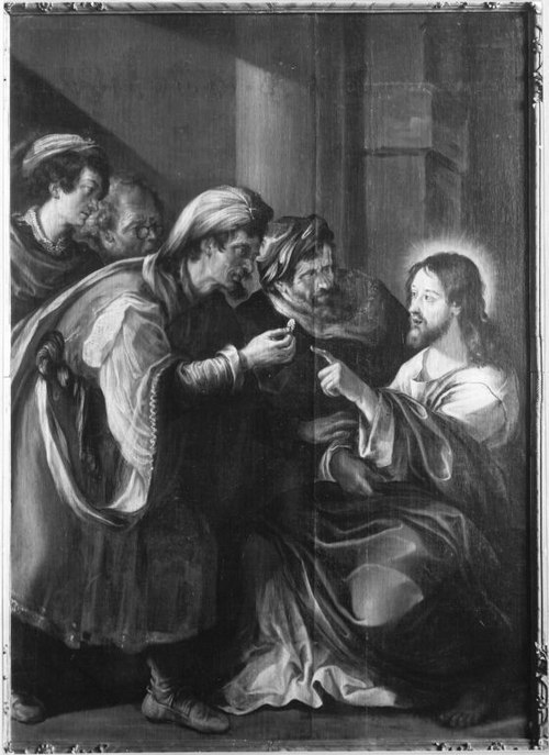 Der Zinsgroschen, 1622, Alessandro Tiarini
