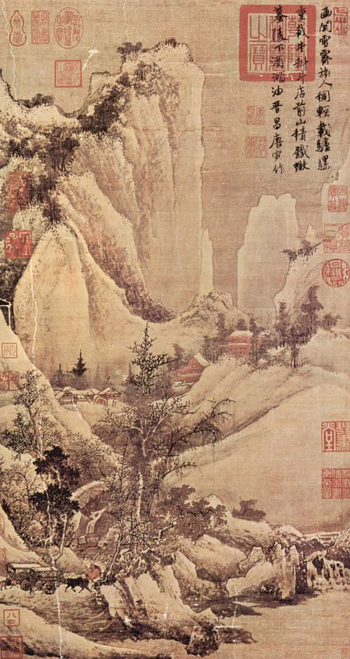 Clearing after Snow on a Mountain Pass, 1507, Tang Yin