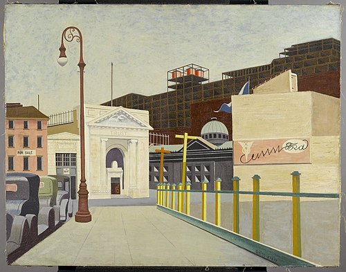 City Landscape, 1934, Francis Criss