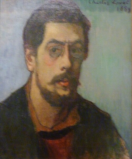Portrait de l'artiste, 1889, Charles Laval