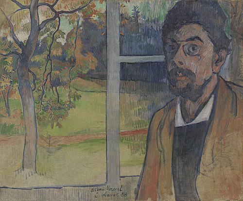 Autoportrait, 1888, Charles Laval