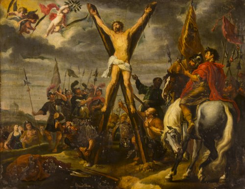 Crucifixion of St. Andrew, 1625, School of Rubens