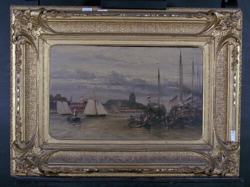 Zeilwedstrijd van de K.N.Y.C. te Dordrecht, , Charles Rochussen