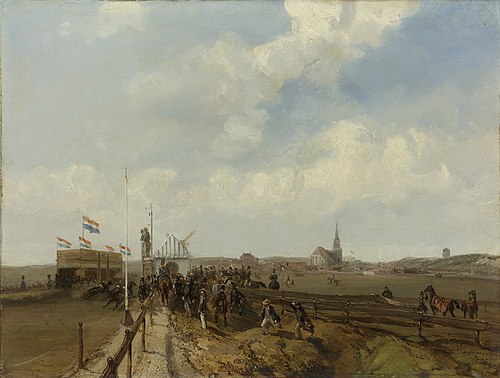 Racetrack at Scheveningen, opened 3 August 1846, 1846, Charles Rochussen