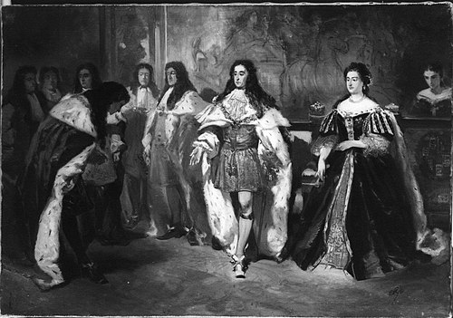 Anno 1691. Godard van Rheede wordt tot graaf van Athlone verheven, 1861, Charles Rochussen