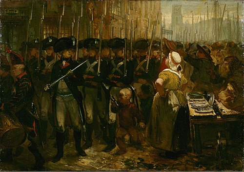 Anno 1785. De Vrijkorpsen, 1861, Charles Rochussen