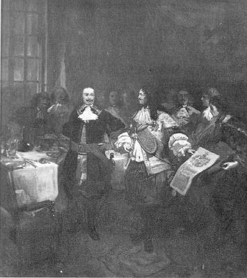 Anno 1660. Michiel de Ruyter wordt in de adelstand verheven, 1861, Charles Rochussen