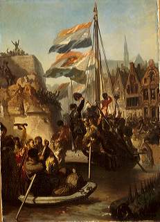 Anno 1574. Het ontzet van Leiden, 1853, Charles Rochussen