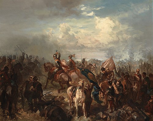 Anno 1600. De slag bij Nieuwpoort, 1854, Charles Rochussen