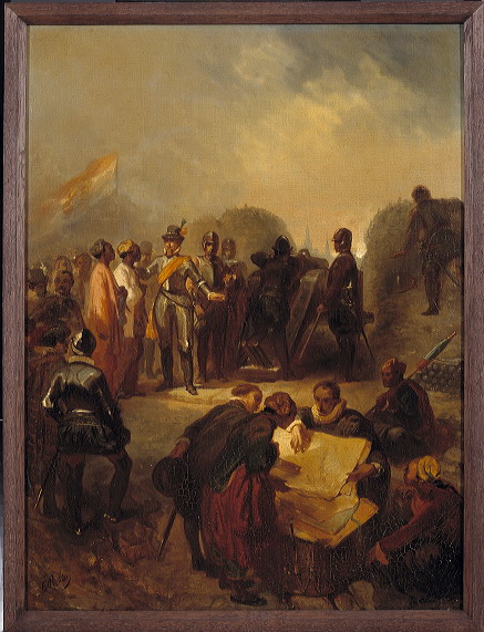 Anno 1602. Visitation of the envoys of Atjeh., 1861, Charles Rochussen