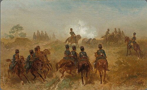 Artillery Maneuvers, 1866, Charles Rochussen