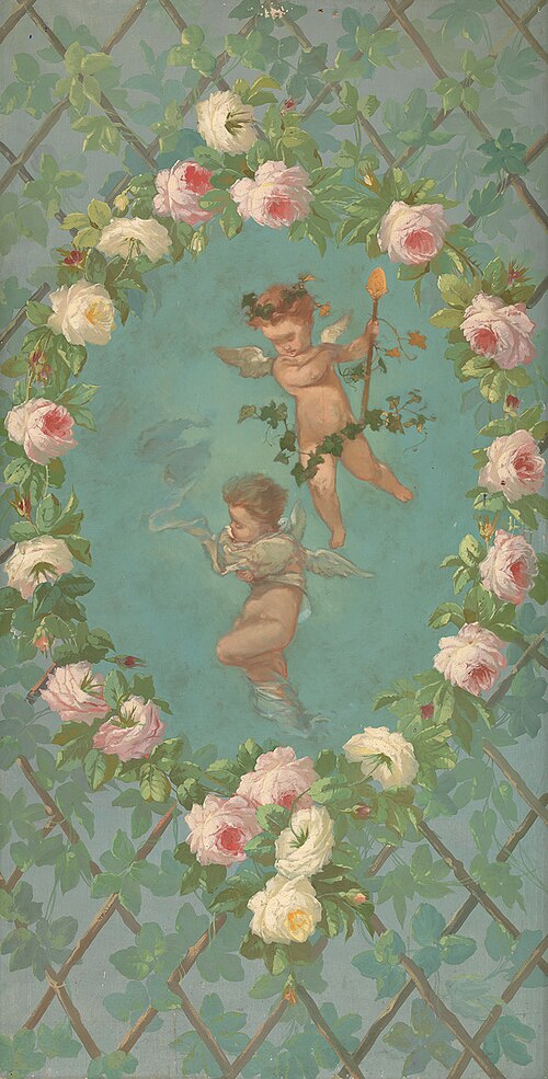 Au dessus de la porte, 1861, Charles Rochussen