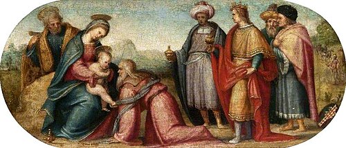 The Adoration of the Magi, 1517, Giovanni Antonio Sogliani