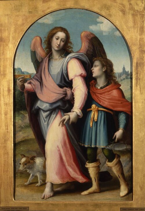 Tobie conduit par l'ange, 1515, Giovanni Antonio Sogliani