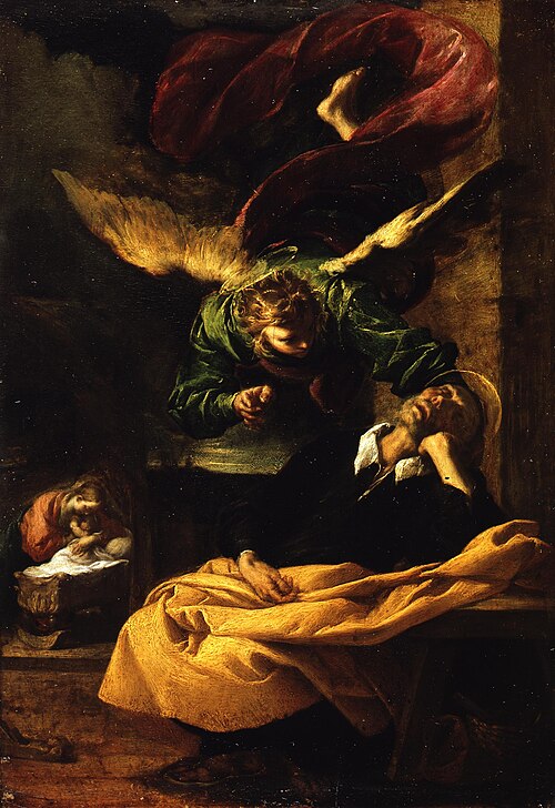 Joseph's Dream, 1632, Francesco Cairo