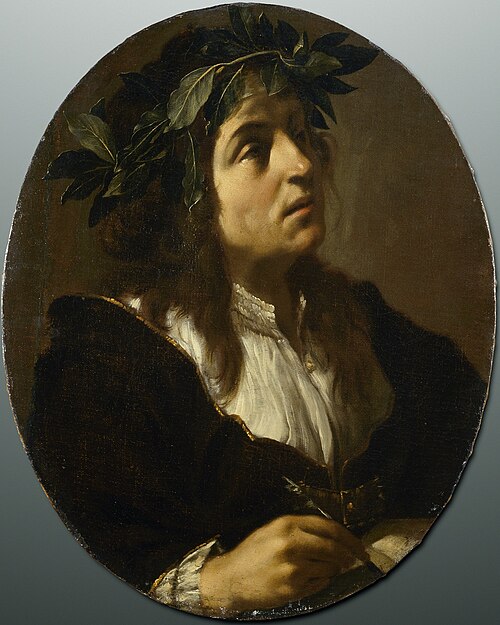Portrait of a Poet, 1640, Francesco Cairo