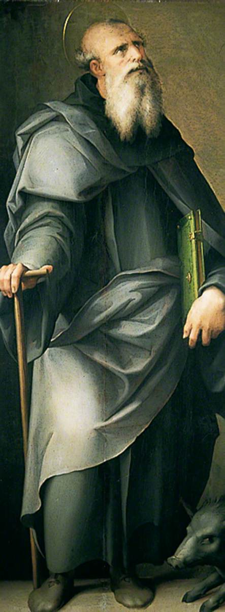 Saint Anthony Abbot, , Maso da San Friano