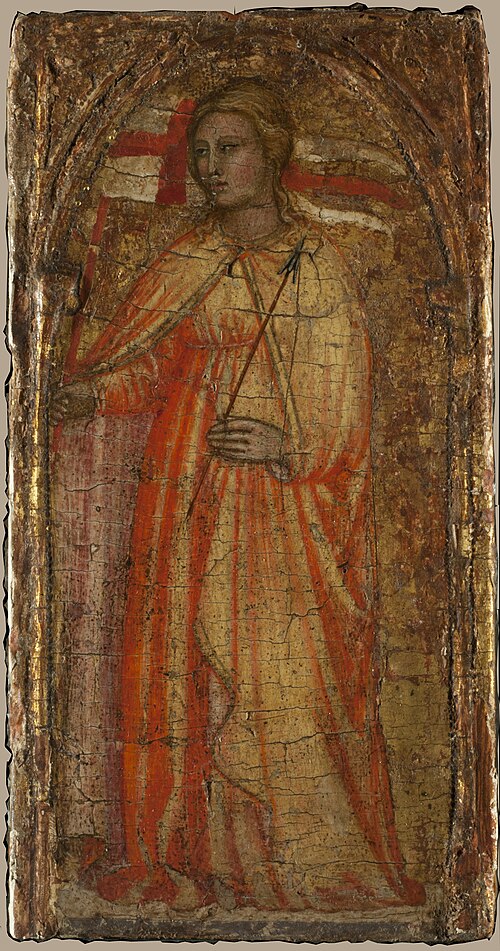 Saint Ursula, 1400, Lorenzo di Bicci