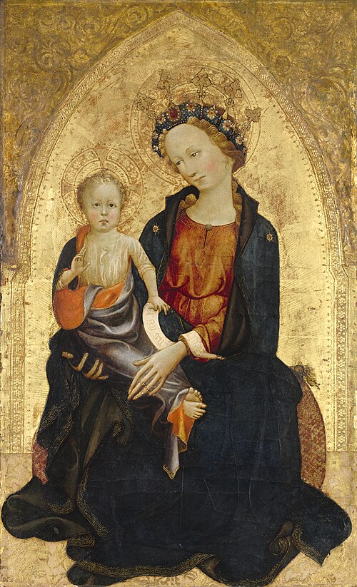 Madonna and Child, 1400, Gherardo Starnina