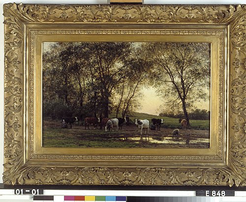 Melkbocht, 1874, Julius Jacobus van de Sande Ba