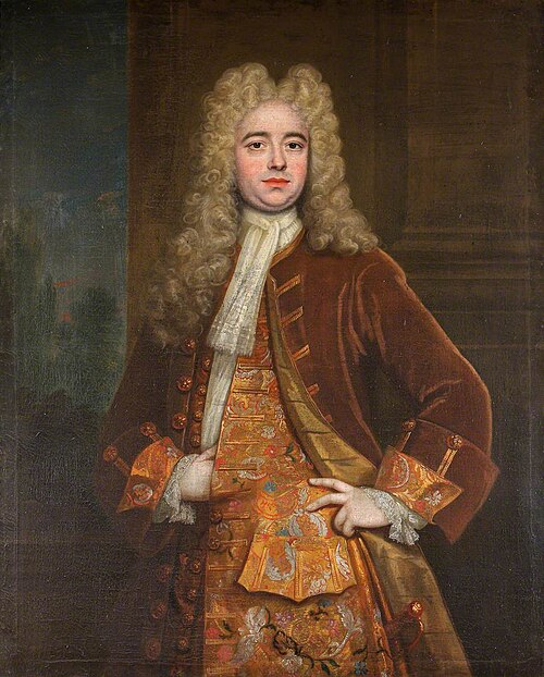 Matthew Hutton of Newnham, Herts. (d.1728), 1715, Johannes Verelst