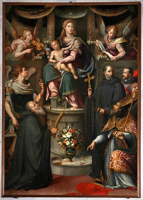 Sacra conversazione, 1597, Giovanni Maria Butteri