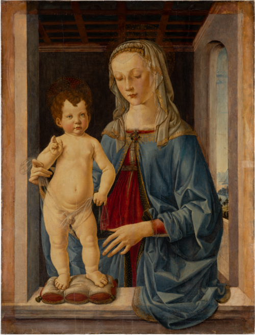 Virgin and Child, 1475, Maestro dell'Annunciazione Gardner